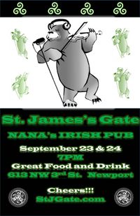 St. James's Gate - Nana's Irish Pub at Nye Beach!