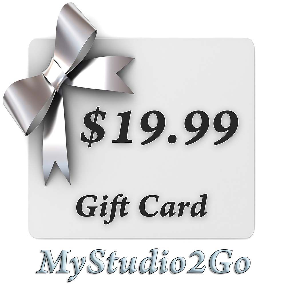 MyStudio2Go - Gift Card - $19.99 