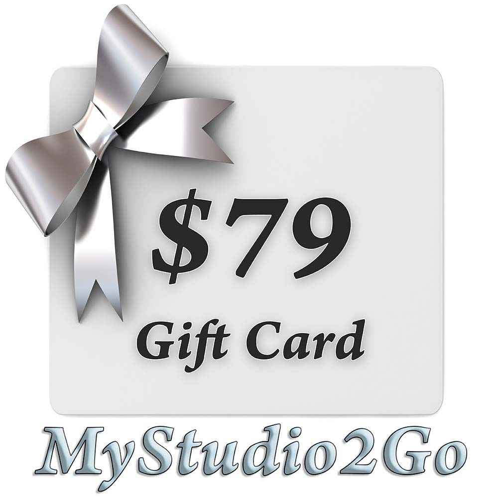 MyStudio2Go - Gift Card  -  $79