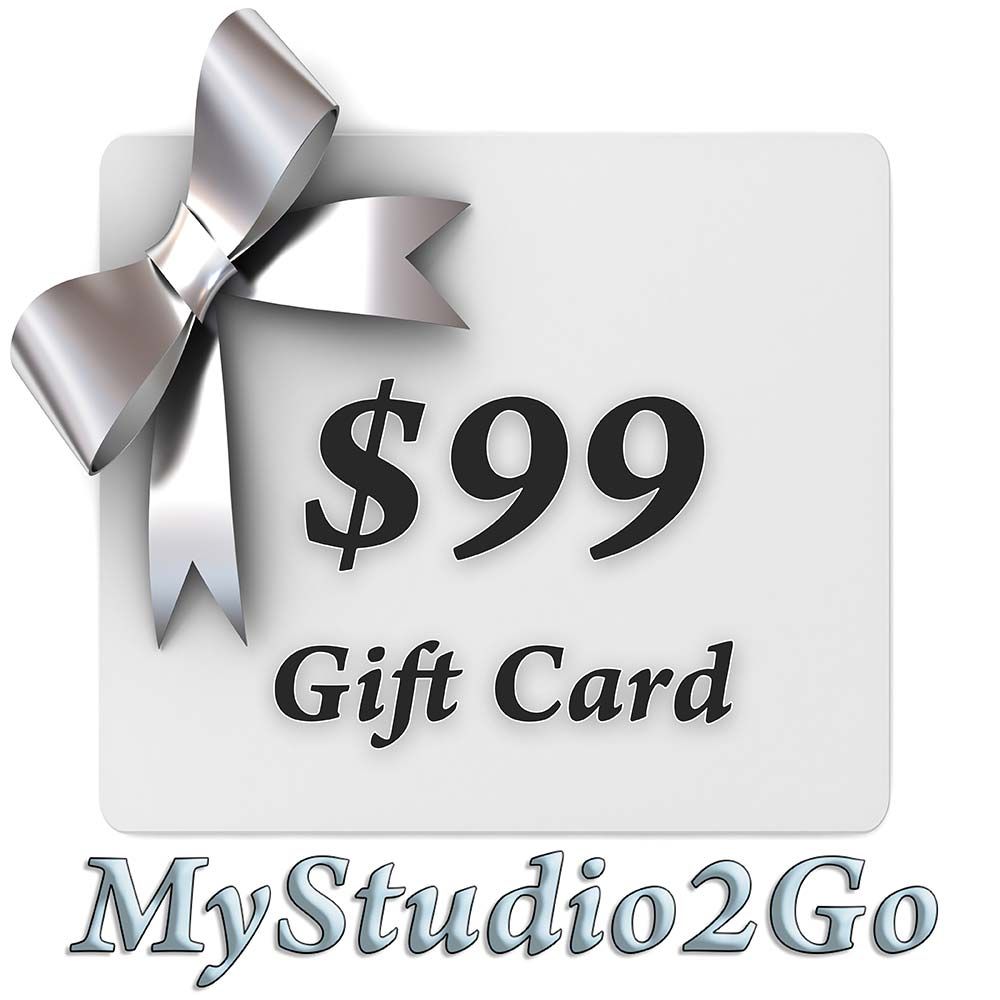 MyStudio2Go - Gift Card  -  $99