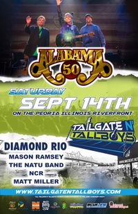 Matt Miller Band opens for ALABAMA!