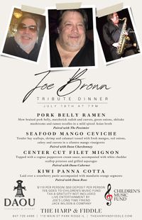 Joe Brown Tribute Dinner Charity Event