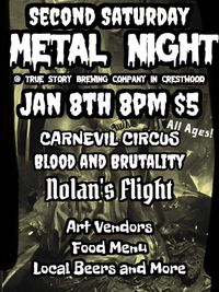 Metal Night! @ True Story Brewing Co. - Featuring Blood and Brutality