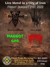 Live Metal in a City of Iron - Featuring Witch of 1692