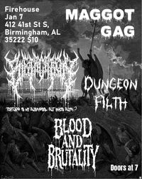 -HAS BEEN CANCELLED- All Ages Metal Show at Firehouse - Featuring Blood and Brutality
