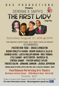 DeRonae K Smith Play - The First Lady