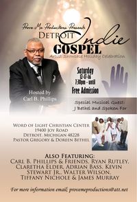 Detroit Indie Gospel Artist Showcase Holiday Celebration