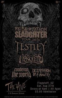 Reservation Summer Slaughter Tour