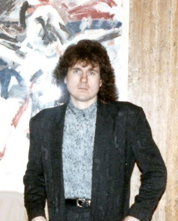 DONALD DEAN @ The Wrap Party or "Cagney & Lacey".

