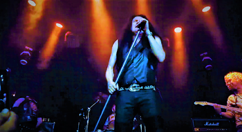 Don on Stage.
