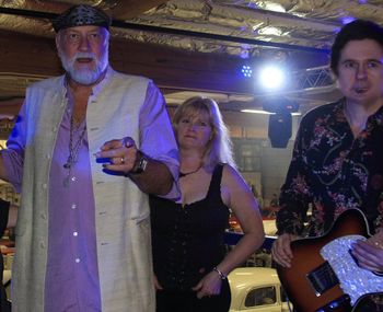 Mick Fleetwood, Vannessa, & Donald Dean

