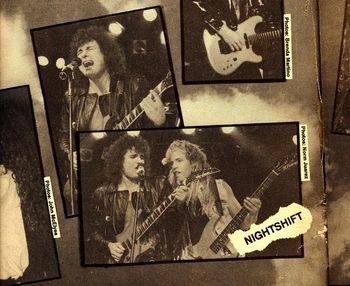 DONALD DEAN "Nightshift" photo spread in "Screamer" Magazine.
