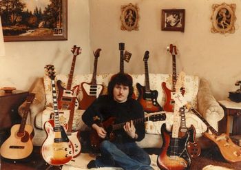 DONALD DEAN'S Guitar Collection in Kansas.
