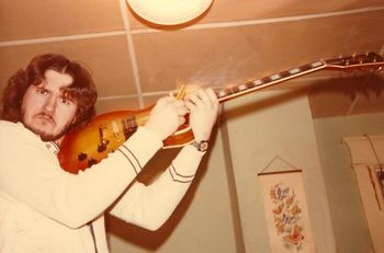 DONALD DEAN Playing?  his 1969 Les Paul Custom.
