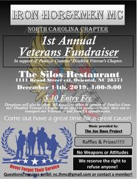 Iron Horsemen MC 1st Annual Veterans Fundraiser