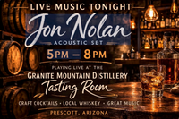 Jon-Nolan performs live at Granite Mountain Distillery 