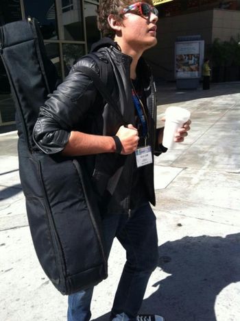 Getting to workshop at ASCAP
