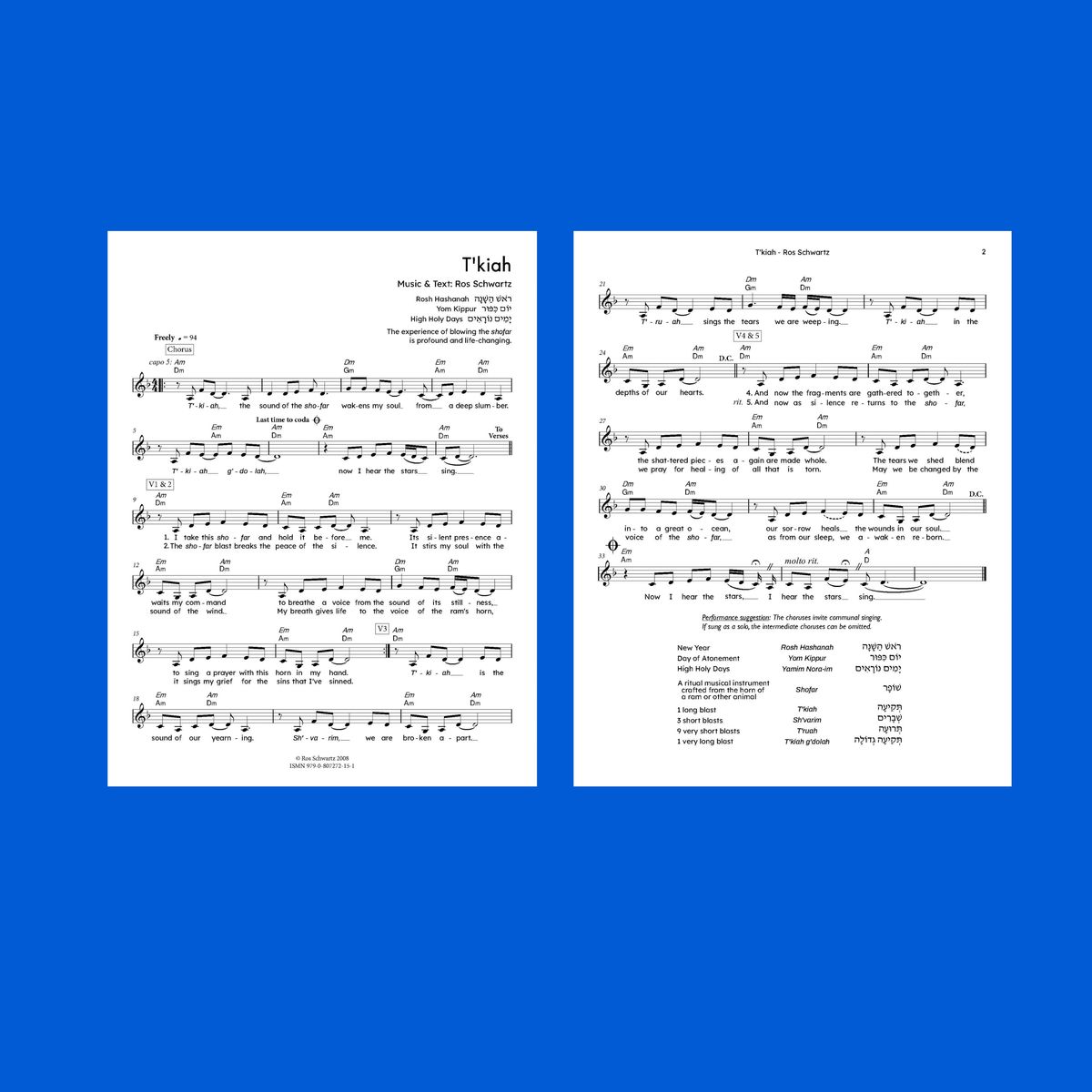 T'KIAH - Sheet Music