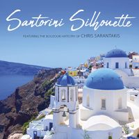 Santorini Silhouette by Chris Sarantakis