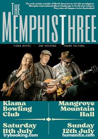 NSW - Blues on the Mountain: The Memphis Three 