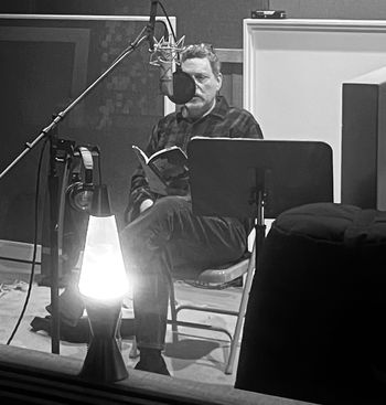 Tom Laichas at The Cave recording Pacific Division
