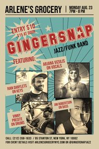 Gingersnap at Brooklyn Music Kitchen