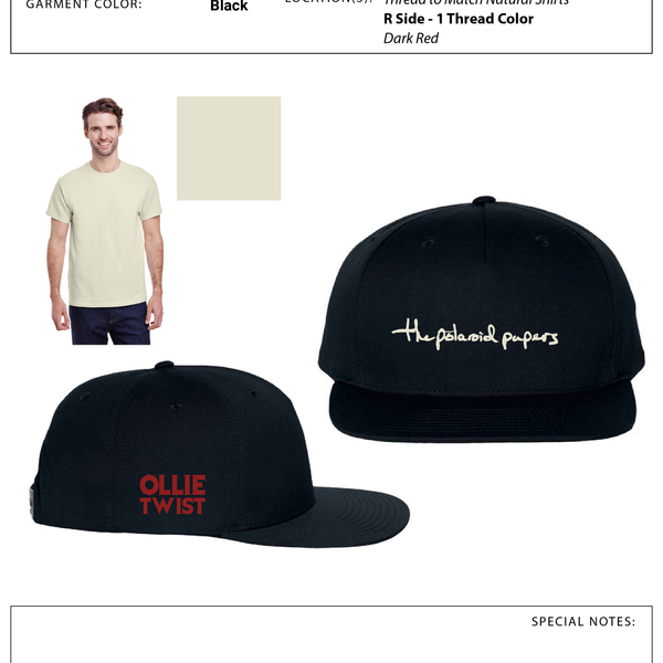 The Polaroid Papers Hat