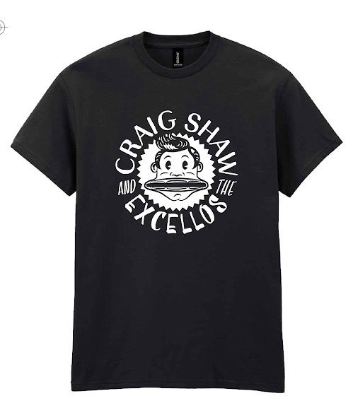 T-Shirt - Craig Shaw & The Excellos 