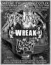 Metal Thursday feat. Crypitus and more tba