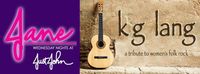 kg lang at JANE - 1st show of 2018!