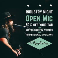 Industry Night Open Mic/Jam with Leify Green