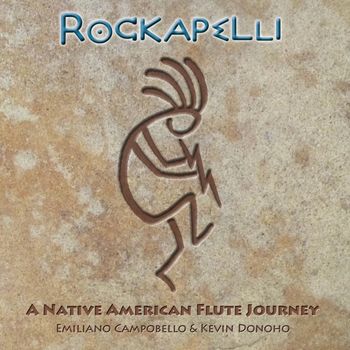 Rockapelli Album Cover, 2013 Rockapelli, with Emiliano on Native Flutes, was nominated for a Native American Music Award
