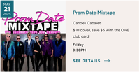 Prom Date Mixtape at Tulalip Casino!