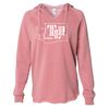 TLB "Oly WA Stencil" Hoodie - Dusty Rose