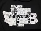 TLB "Olympia WA Wordplay" Hoodie - Black