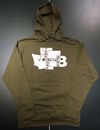 TLB "Olympia WA Wordplay" Hoodie - Olive Green