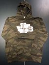 TLB "Olympia WA Wordplay" Hoodie - Camo Green