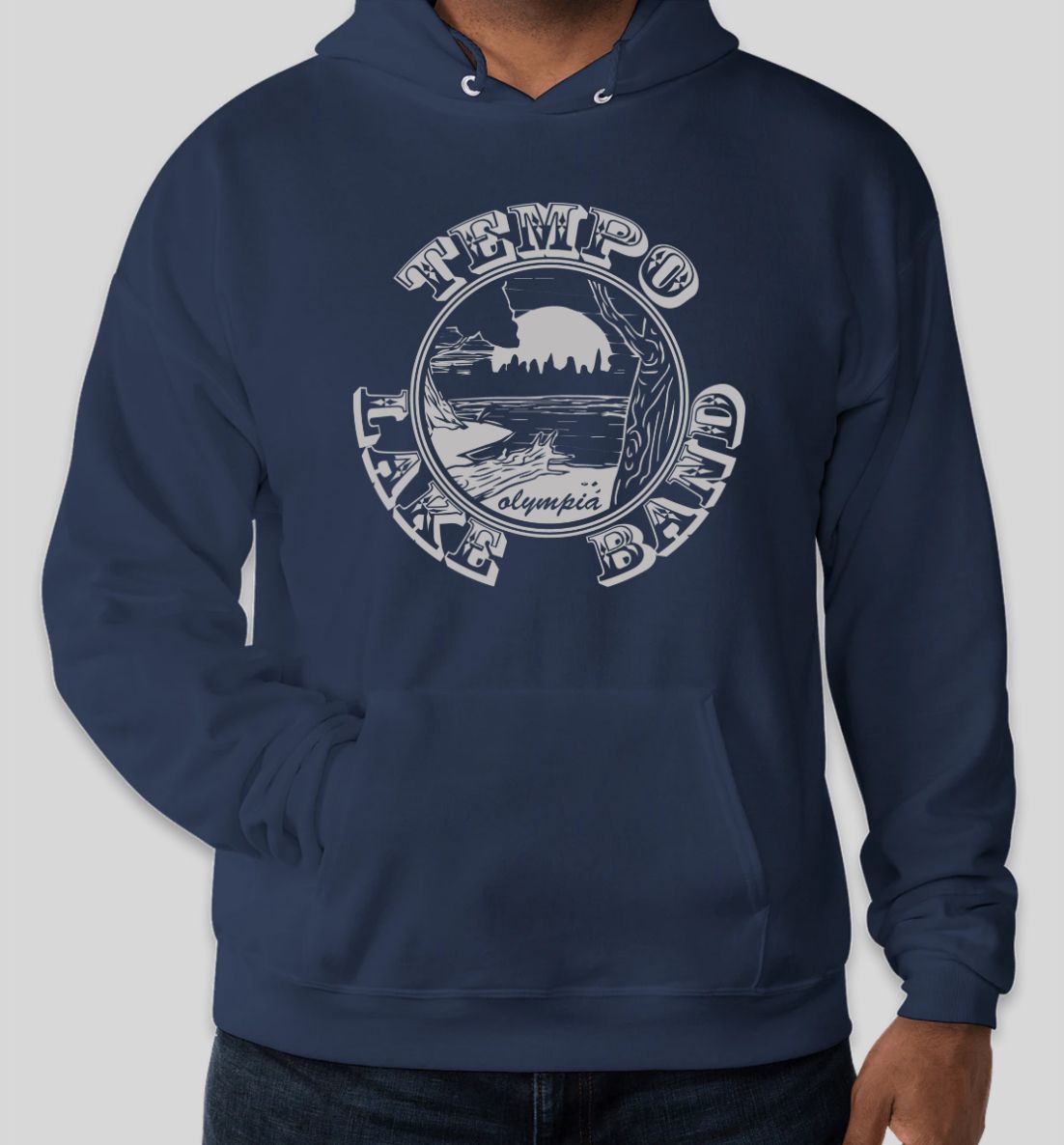 TLB "Lake" Hoodie - Navy Blue