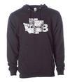 TLB "Olympia WA Wordplay" Hoodie - Black