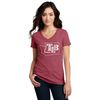 TLB "Oly WA Stencil" Soft V - Heathered Red