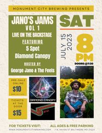 Jano's Jams Vol. 1, feat.  5 Spot, Diamond Canopy, with George Jano & The Feels