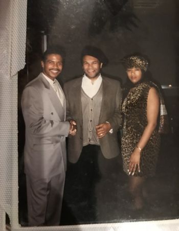 My Sister and actor Geoffrey Owens

