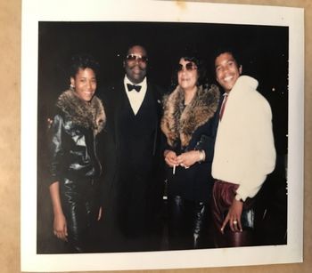 Mom & Sister with BB King
