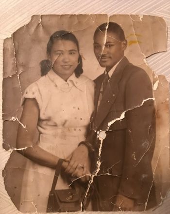 The beginning Mom & Dad Cecil and Sara Nixon
