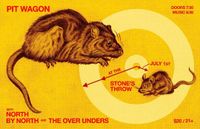The Over Unders supporting Pit Wagon and North by North