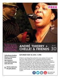 ANDRE THIERRY AND CHELLE! and Friends AT YERBA BUENA GARDENS