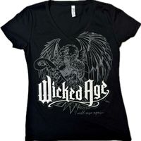Black Womens V cut