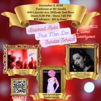 Cosmic Convergence Tour ft. Blackout Rose, Phat Man Dee, with special guests Sundae Service!