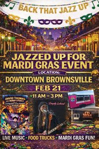 Les Kerr at Brownsville, TN Mardi Gras Celebration!