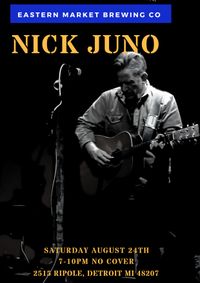 Folksinger Nick Juno